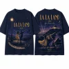 La La Land 2016 Jazz Dreams Love Vintage Washed Retro Musical Movie Graphic T-Shirt