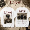 Live Rock Band Throwing Copper Mental Jewelry Vintage Washed Graphic T-Shirt