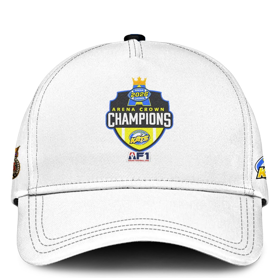 Nashville Kats AF1 Arena Crown Champions 2026 Commemorative Graphic Pullover Hoodie Nashville Kats AF1 Arena Crown Champions 2026 Commemorative Graphic Pullover Hoodie