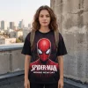 Spider-ManRetro Comic Book Double Sided Graphic 3D T-Shirt