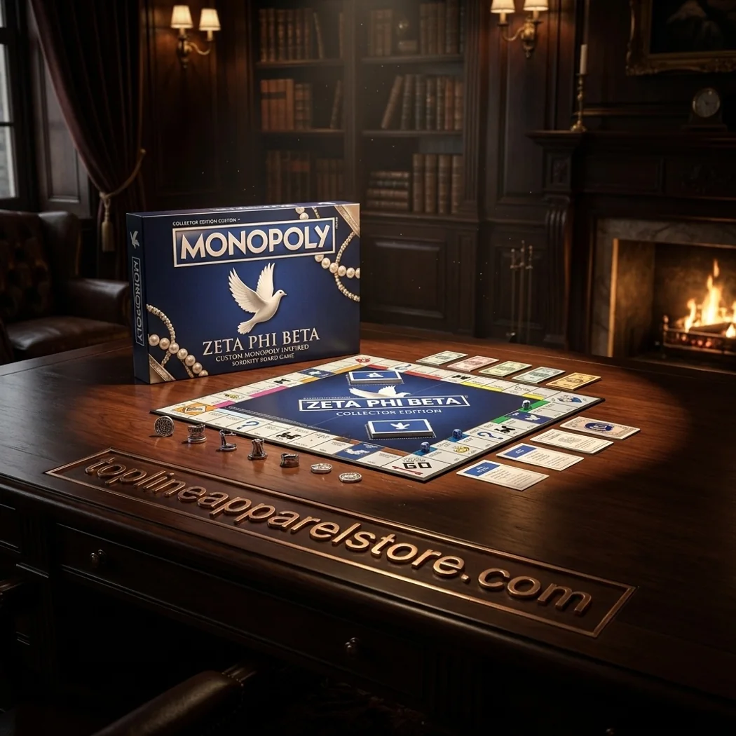 Zeta Phi Beta Collector Edition Custom Monopoly Inspired Sorority Board Game Zeta Phi Beta Collector Edition Custom Monopoly Inspired Sorority Board Game